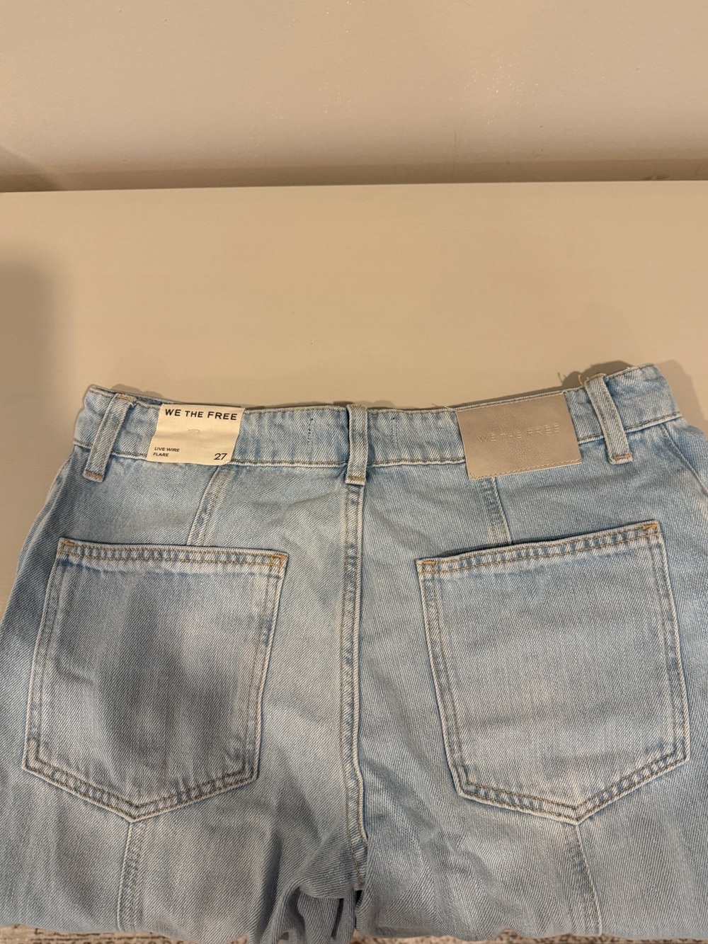NWOT We The Free Live Wire Flare Jeans - Spark - Picture 4 of 4